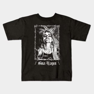 Nina Hagen / Punksthetic Fan Design Kids T-Shirt